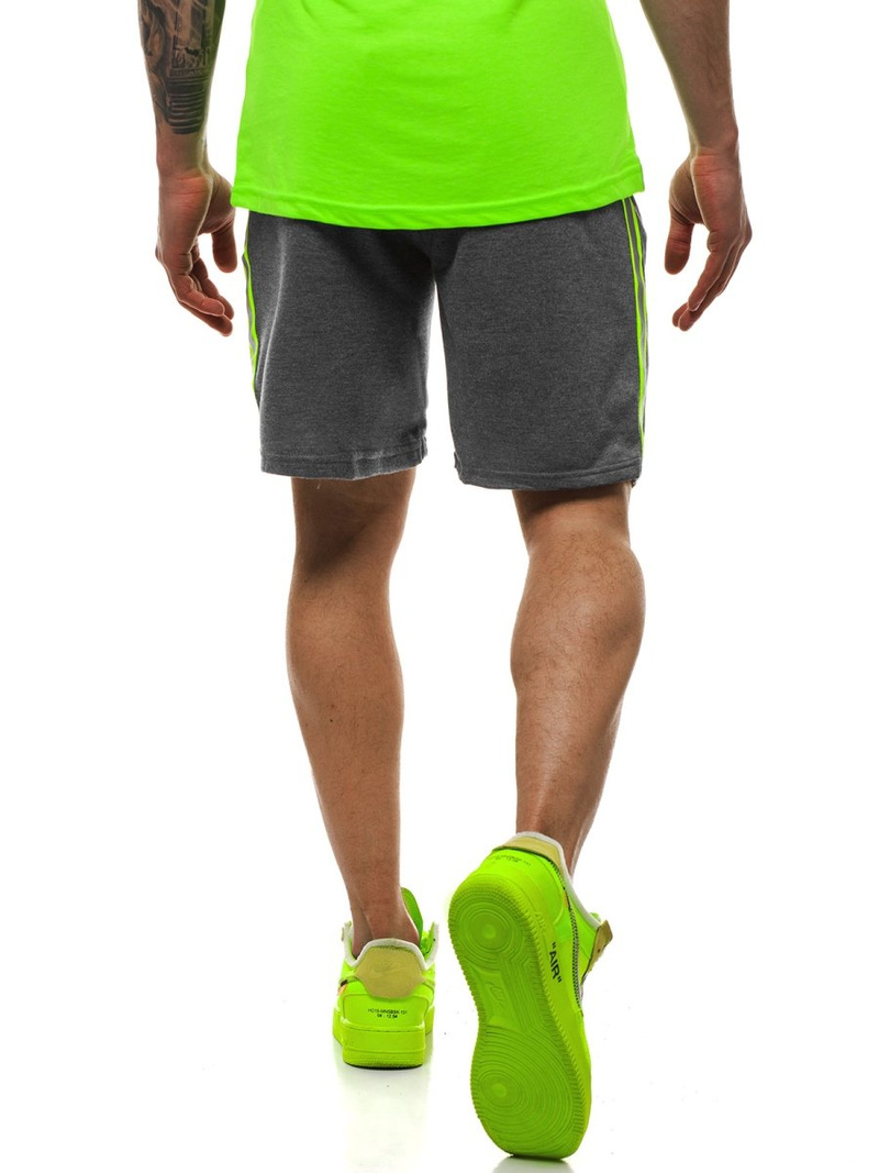 Spodenki męskie grafitowe OZONEE JS/KS2505