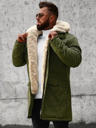 Kurtka zimowa męska zielona OZONEE JS/22M37/136