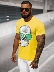 Футболка чоловіча Жовта OZONEE JS/Y70019