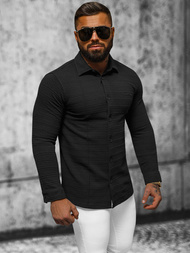 Толстовка чоловіча чорна OZONEE O/TB2271