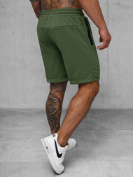 Spodenki dresowe męskie khaki OZONEE JS/17K532/29