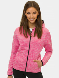 Жіноча Толстовка Яскраво-Рожева OZONEE JS/HD111/25