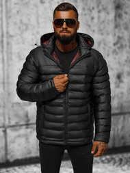 Куртка чоловіча чорна OZONEE JS/22M326/392