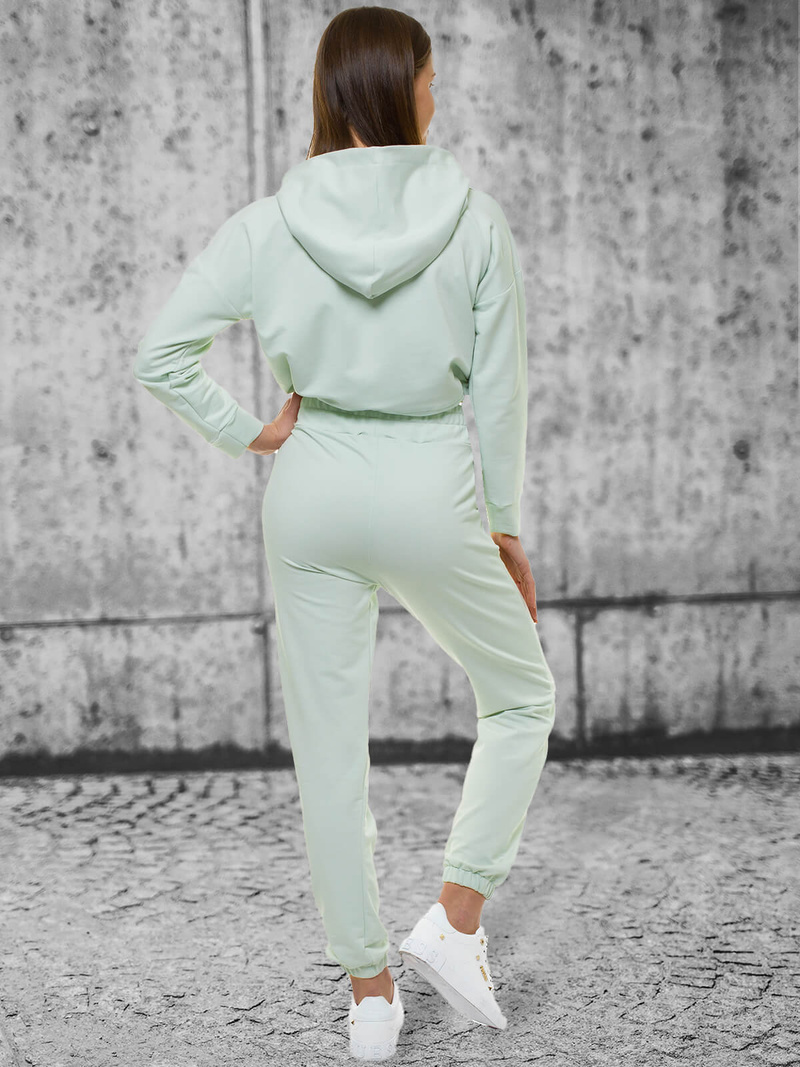 Жіночий спортивний костюм з двох частин Яскраво-м’ятні OZONEE O/12108