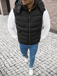 Безрукавка чоловіча Чорна OZONEE N/6875/1Z