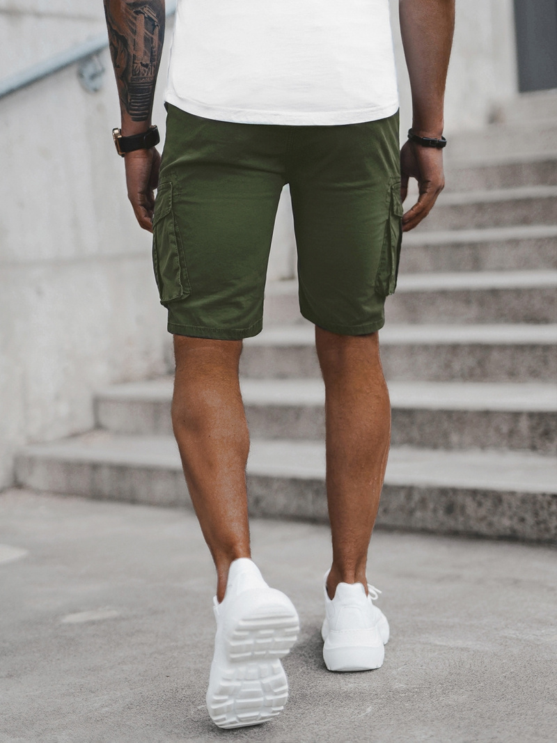 Spodenki męskie chino zielone OZONEE T/BB70011/3