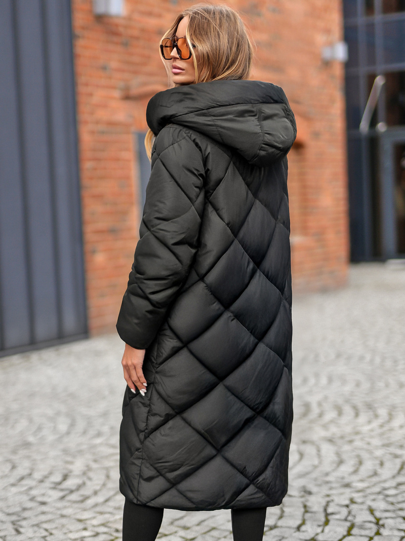 Куртка жіноча чорна OZONEE JS/5M3173/392Z