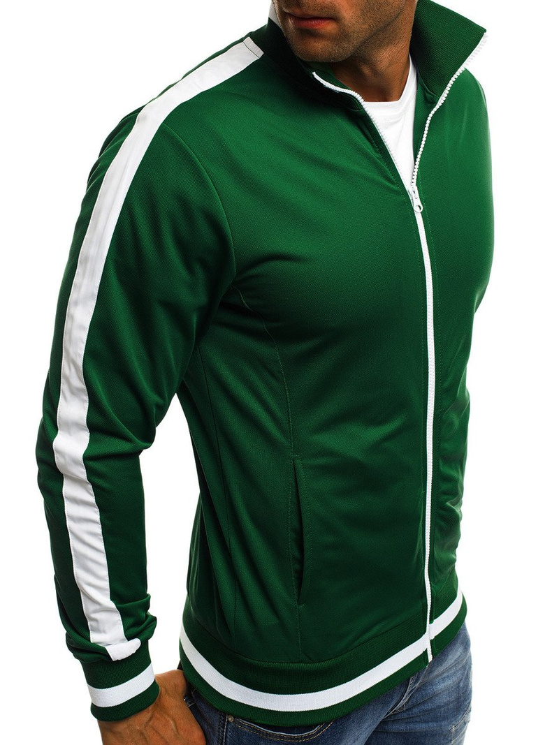 Bluza męska rozpinana zielona OZONEE O/2126