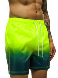 Шорти чоловічі жовтий-зелений OZONEE ST008-10