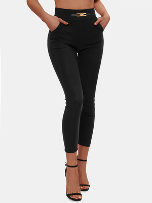 Legginsy damskie czarne OZONEE O/TS223/1