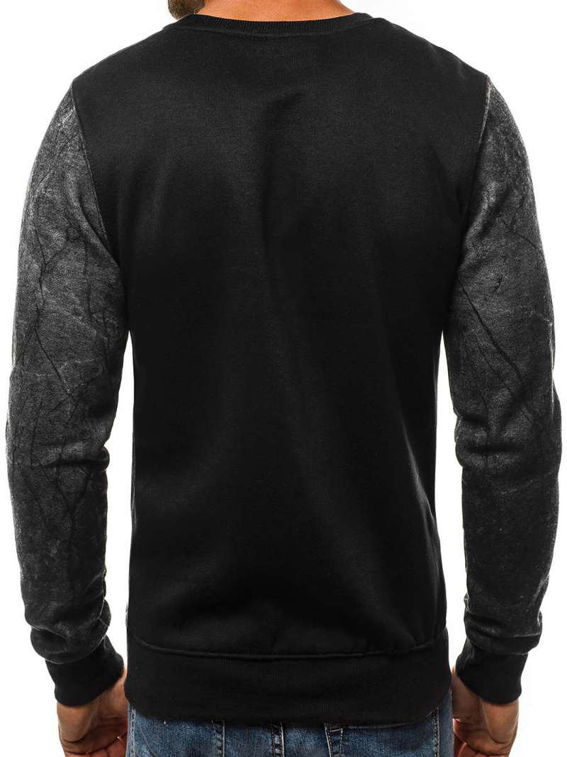 Bluza męska grafitowa OZONEE JS/DD257