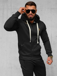 Спортивний костюм чоловічій чорний OZONEE O/LN11675