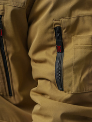 Kurtka zimowa męska camelowa OZONEE JS/5M3123/84