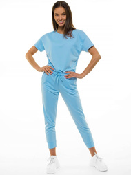 Жіночий спортивний костюм з двох частин Яскраво-Синi OZONEE O/MB1002/21