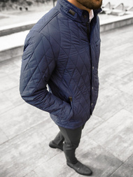 Kurtka przejściowa męska granatowa OZONEE JS/22M111/2