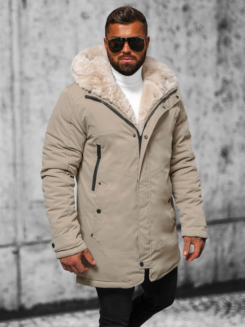 Куртка зимова чоловіча Бежева OZONEE JS/22M319/62