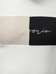 Футболка чоловіча Бiлий OZONEE O/P1172