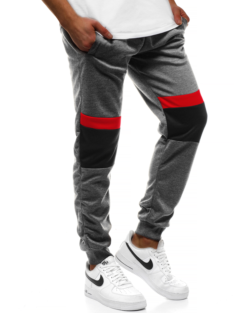 Штани спортивні чоловічі Темно-сірі OZONEE JS/JZ11010