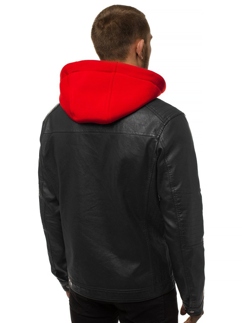 Куртка чоловіча Чорно-Червона OZONEE N/6129Z