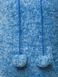 Bluza damska z kapturem niebieska OZONEE JS/HH034/9