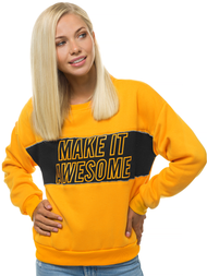 Bluza damska żółta OZONEE JS/KSW1003