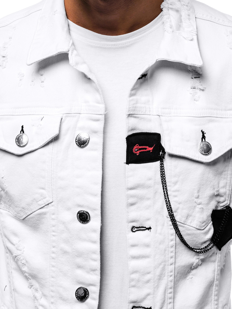 Куртка чоловіча джинсова Бiла OZONEE G/600