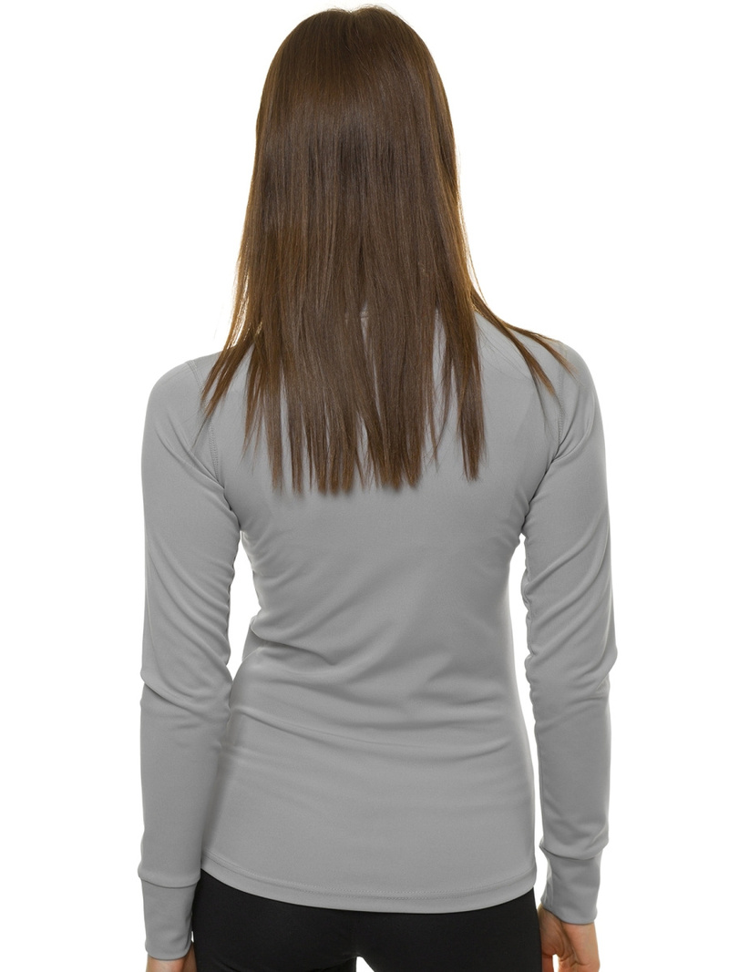Bluza damska rozpinana szara OZONEE JS/HD151/3