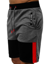 Spodenki męskie grafitowe OZONEE JS/KK300187