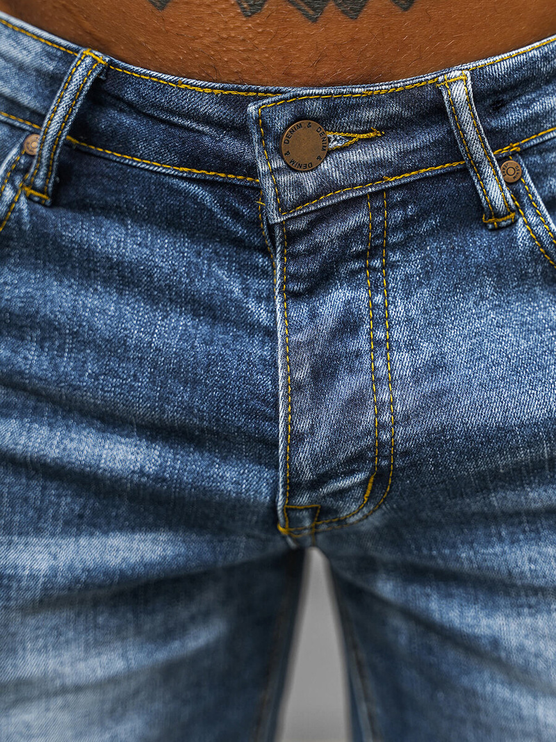 Чоловічі джинсові шорти cинi OZONEE O/JD-2417K