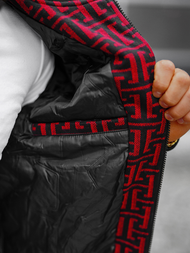 Куртка чоловіча Червоно-Чорна OZONEE O/3A55