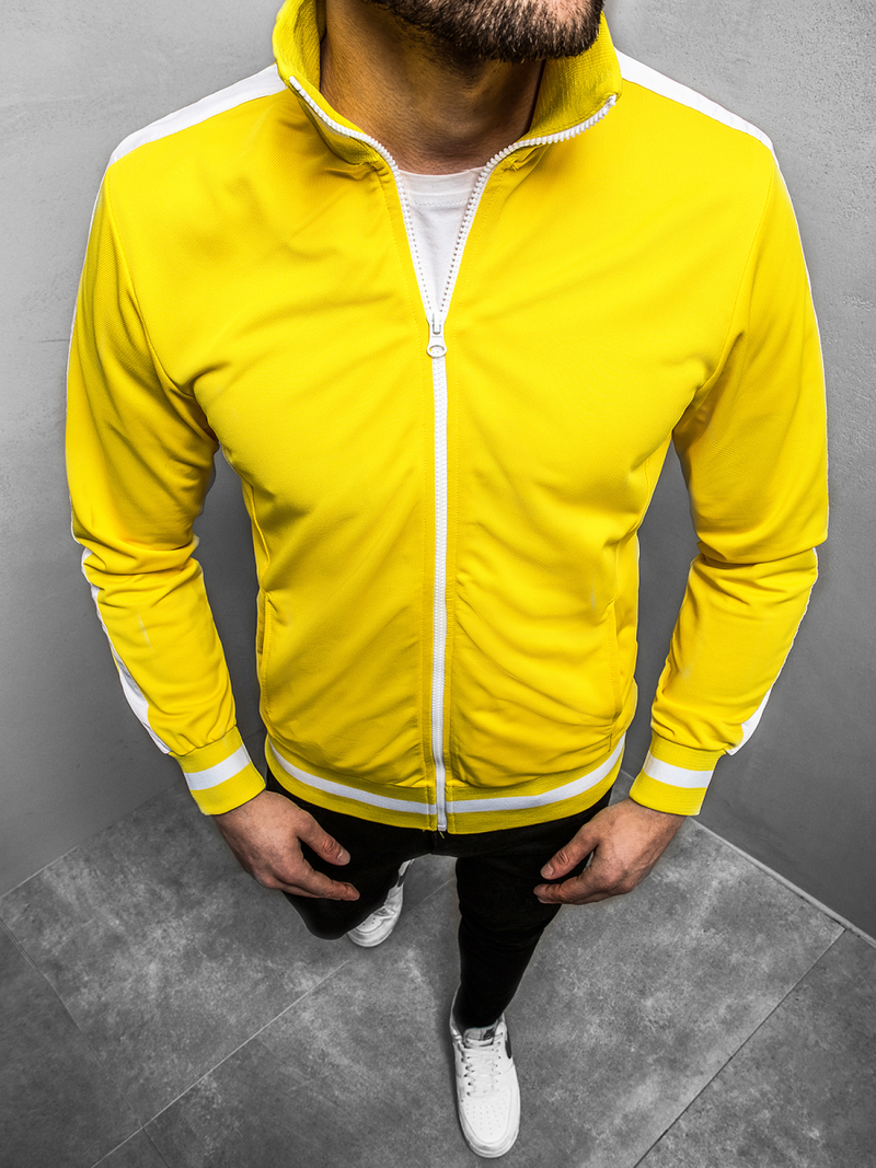 Толстовка чоловіча Жовта OZONEE O/2126Z