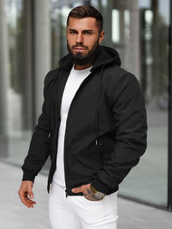 Куртка чоловіча чорна OZONEE JS/62M9502/392