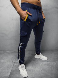 Штани спортивні чоловічі Темно-Синi OZONEE JS/K10279