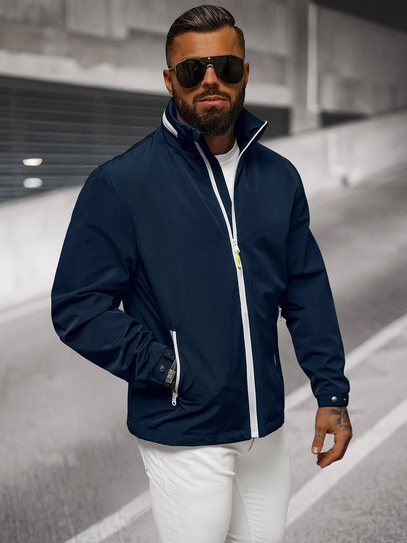 Куртка softshell чоловіча tемно-cиня OZONEE JS/5M3105/215Z