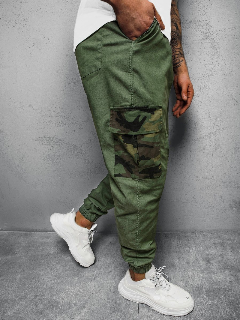 Штани чоловічі джоггери Зеленi OZONEE OT/1077