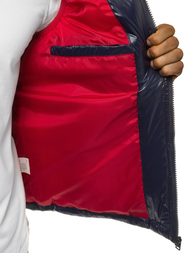 Безрукавка чоловіча Темно-Синя OZONEE N/6105Z