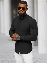 Cорочка чоловіча чорна OZONEE O/V111