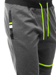 Штани спортивні чоловічі графіт OZONEE JS/AM108