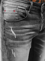 Spodnie jeansowe męskie szare OZONEE NB/MP0054NZ