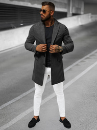 Пальто чоловіче Графітовий OZONEE JB/1047Z