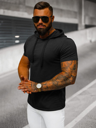 Футболка Чоловіча Чорна OZONEE JS/8T89/3