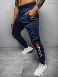 Штани спортивні чоловічі Темно-Синi OZONEE JS/K10278
