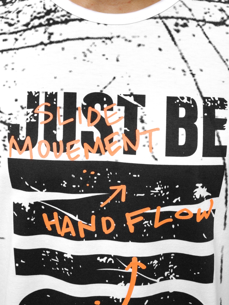 T-Shirt męski biały OZONEE JS/KS1983