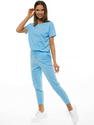 Жіночий спортивний костюм з двох частин Яскраво-Синi OZONEE O/MB1002/21