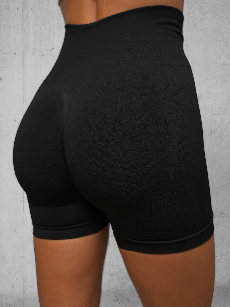 Legginsy krótkie damskie kolarki czarne OZONEE O/YJS7722