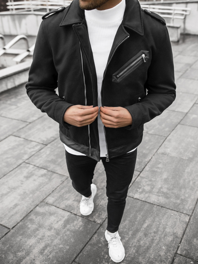 Куртка чоловіча Чорна OZONEE JS/M15501