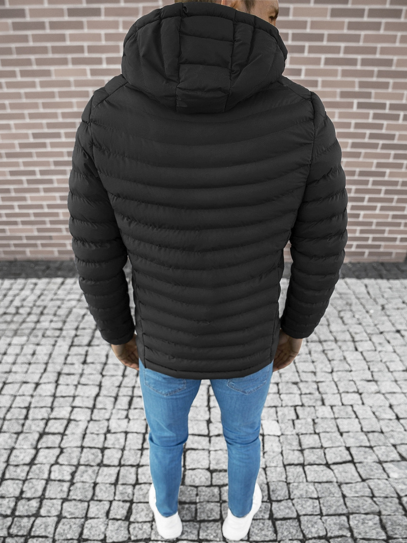 Куртка чоловіча Чорна OZONEE JS/M13057/392Z