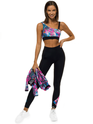 Komplet sportowy trzyczęściowy damski kolorowy OZONEE O/MS017