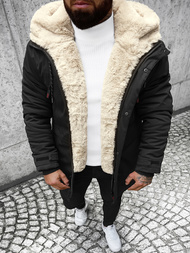 Kurtka zimowa męska czarna OZONEE JS/22M51/392