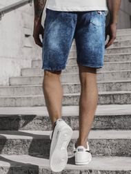 Шорти джинові чоловічі Синi OZONEE JS/KK1075